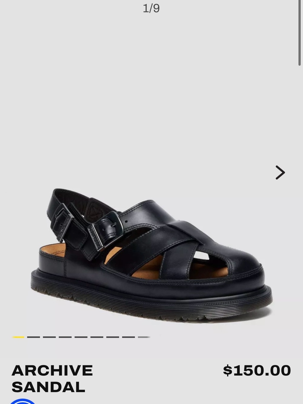 Dr. Martens Archive Fisherman Slingback Sandals - Picture 5 of 9
